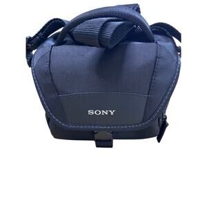 Sony LCS-U11 Compact Camera Shoulder Bag Black Padded